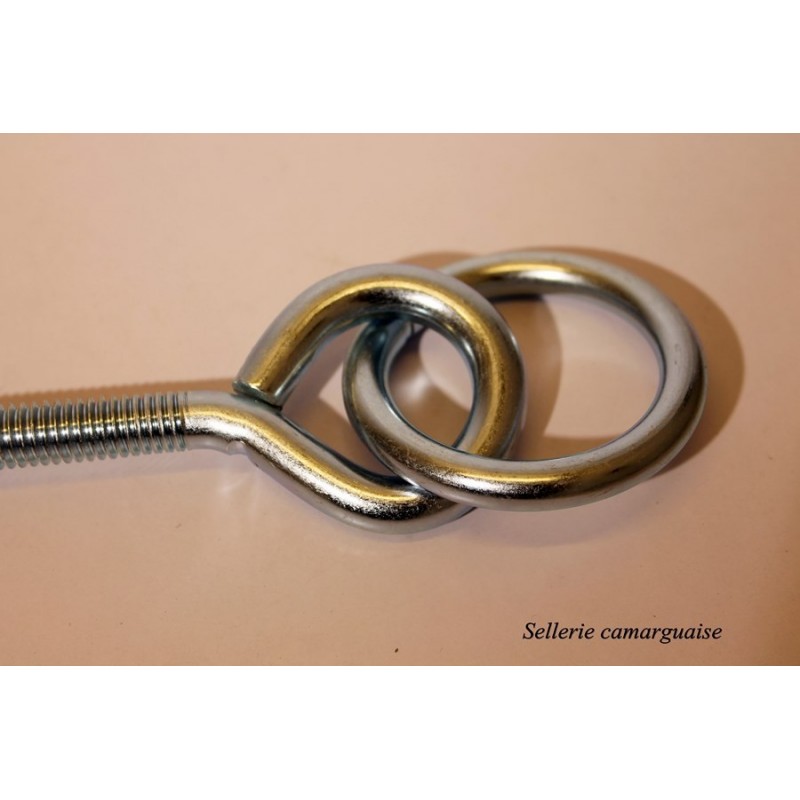 Anneau tige filetée, Long