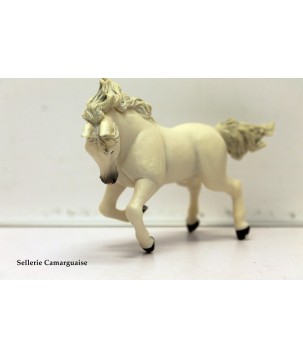Figurine cheval blanc