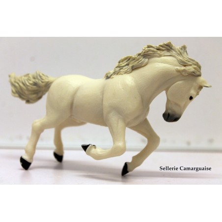 Figurine cheval blanc