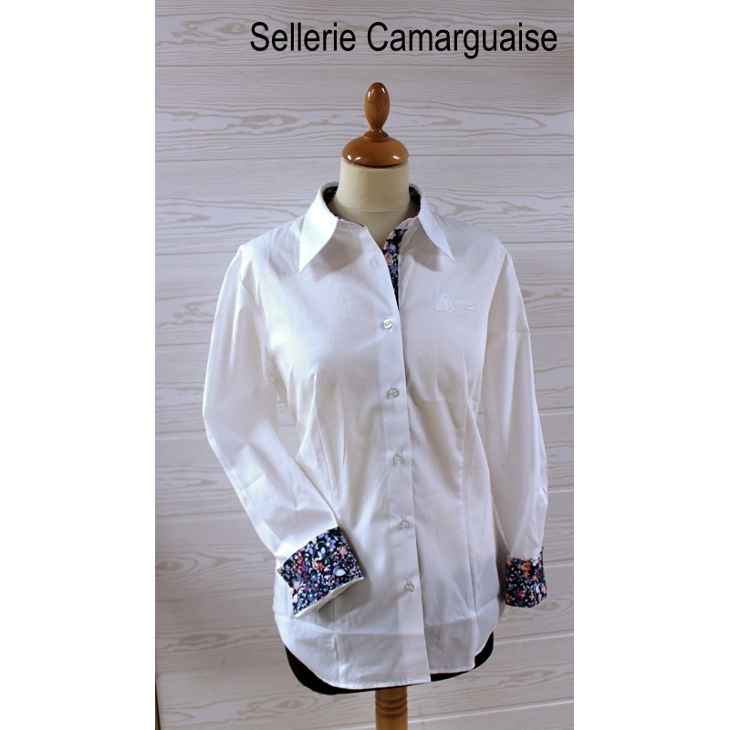 Chemise cintrée femme