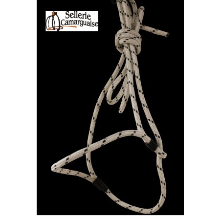 Coussane Camargue, finition gaine noire