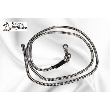 Longe mousqueton de sécurité inox