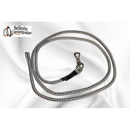 Longe mousqueton de sécurité inox